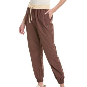 Onia Mixed-material Jogger Pants Sz S